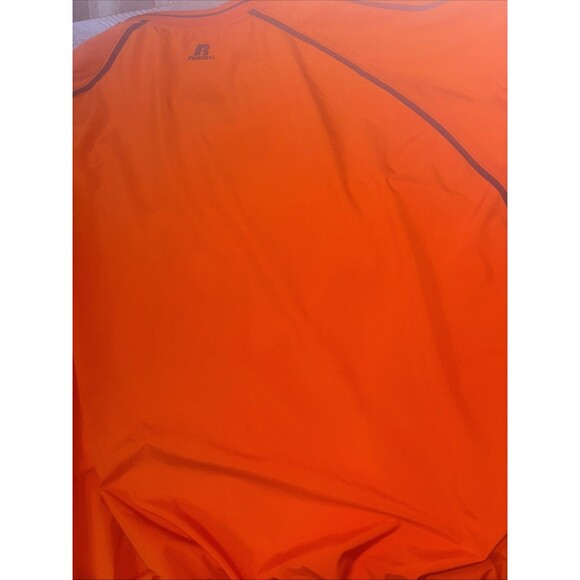 Auburn Tigers Jacket Mens  Pull Over Wind Breaker Russell Team Issue 3XL - Picture 5 of 6